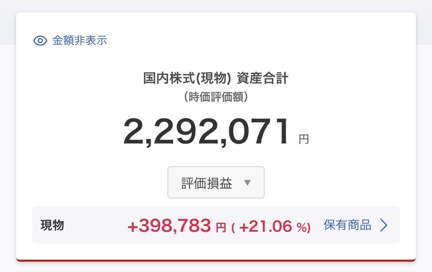 評価損益
